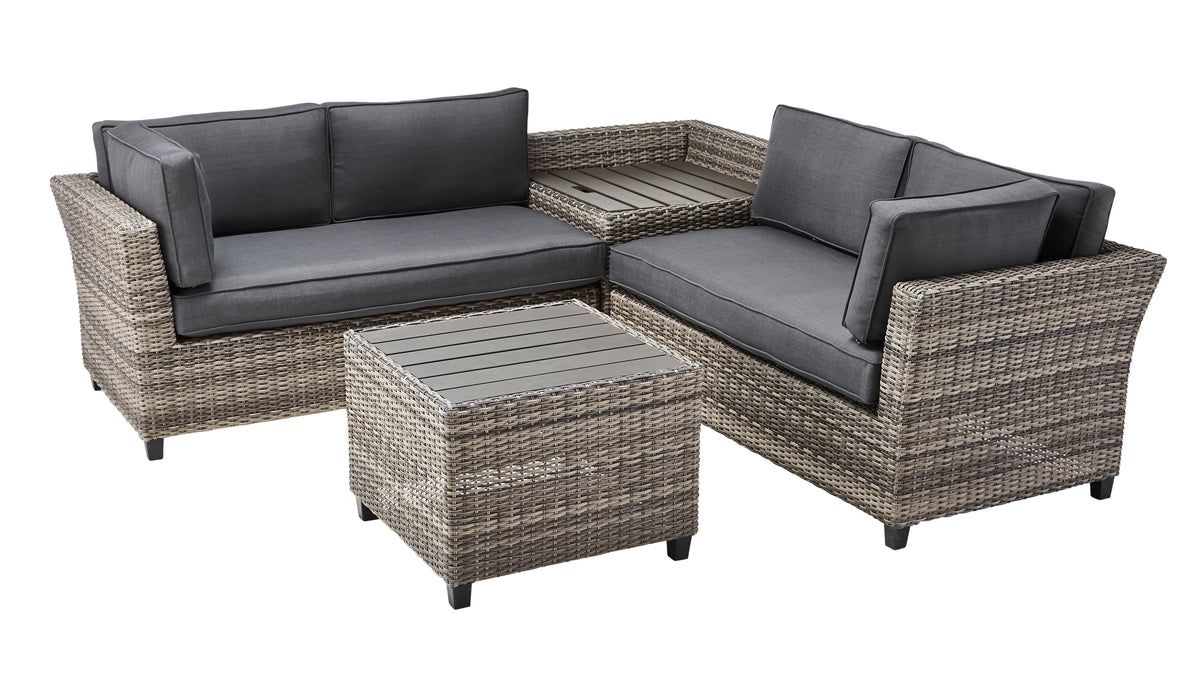 Omnibus Outdoor Cocktail Table - Grey