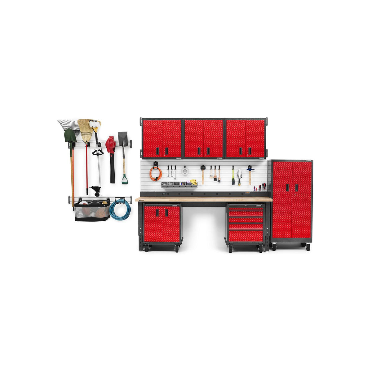 Gladiator Red Tread Premier Pre-Assembled GearDrawer - GAGD275DLR
