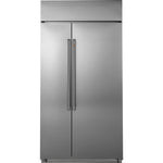 Café 48" 29.6 Cu. Ft. Stainless Steel Built-In Side-by-Side Refrigerator - CSB48WP2NS1
