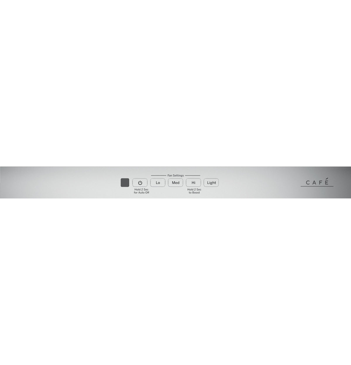 Café Stainless Steel 30" 350-CFM Wall-Mount Glass Canopy Chimney Hood - CVW73012MSS