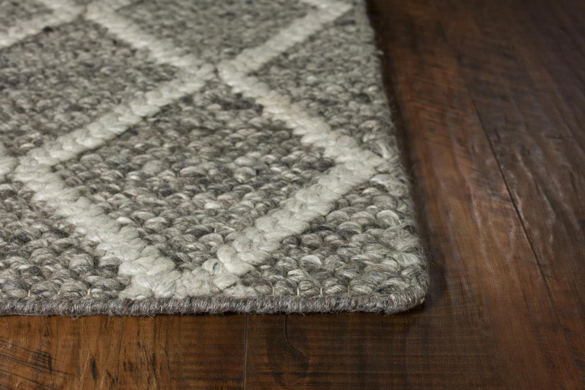 Casanova VII 7'6" x 9'6" - Dark Grey Area Rug