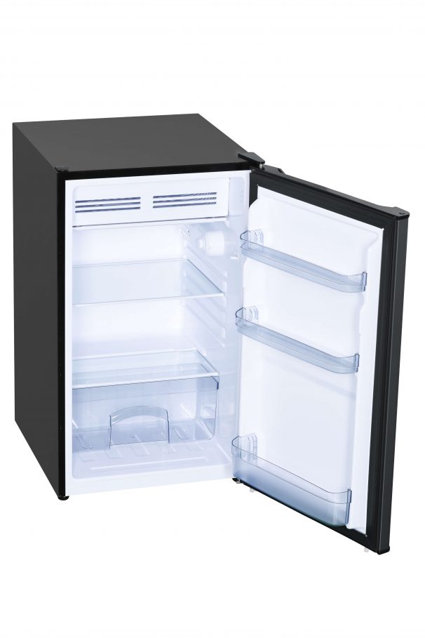 Danby Black With Stainless Door Mini Fridge (4.4 Cu.Ft.) DCR044B1SLM