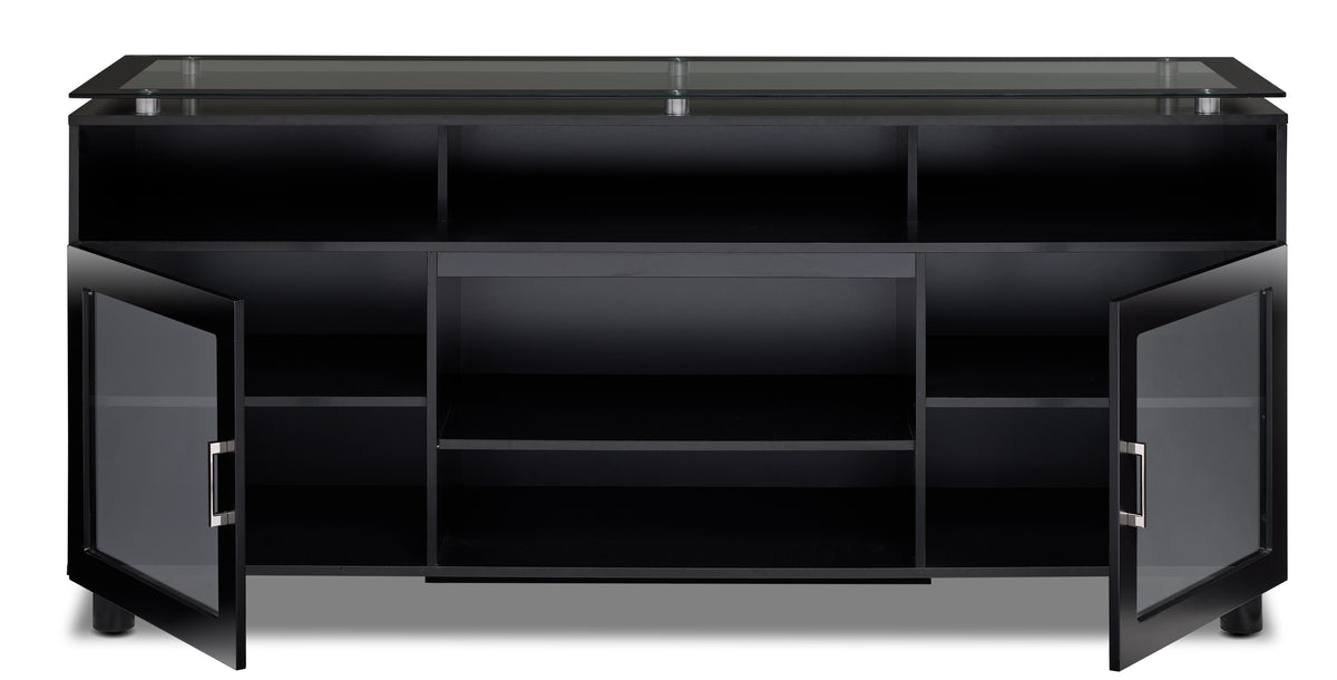Damien 72" Flat Panel Television Stand - Black