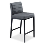 Amos Counter Height Stool - Grey