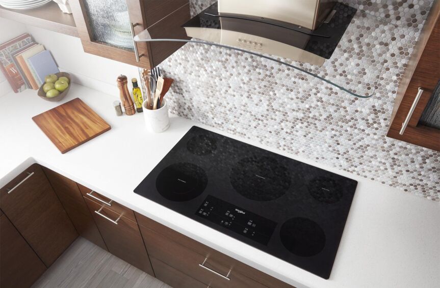 Whirlpool Black 36" Cooktop - WCE97US6KB
