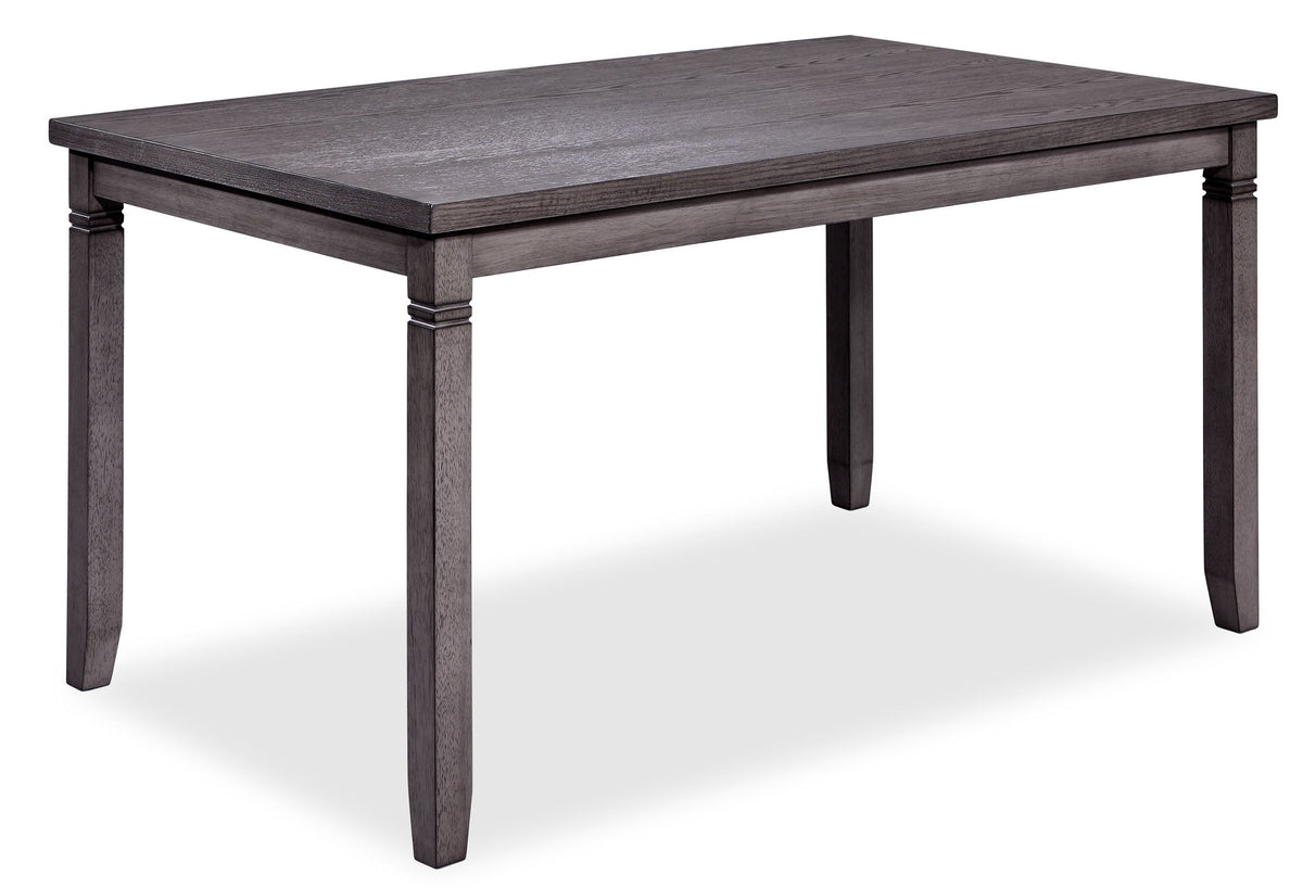 Breeze 7-Piece Dining Set - Dark Grey