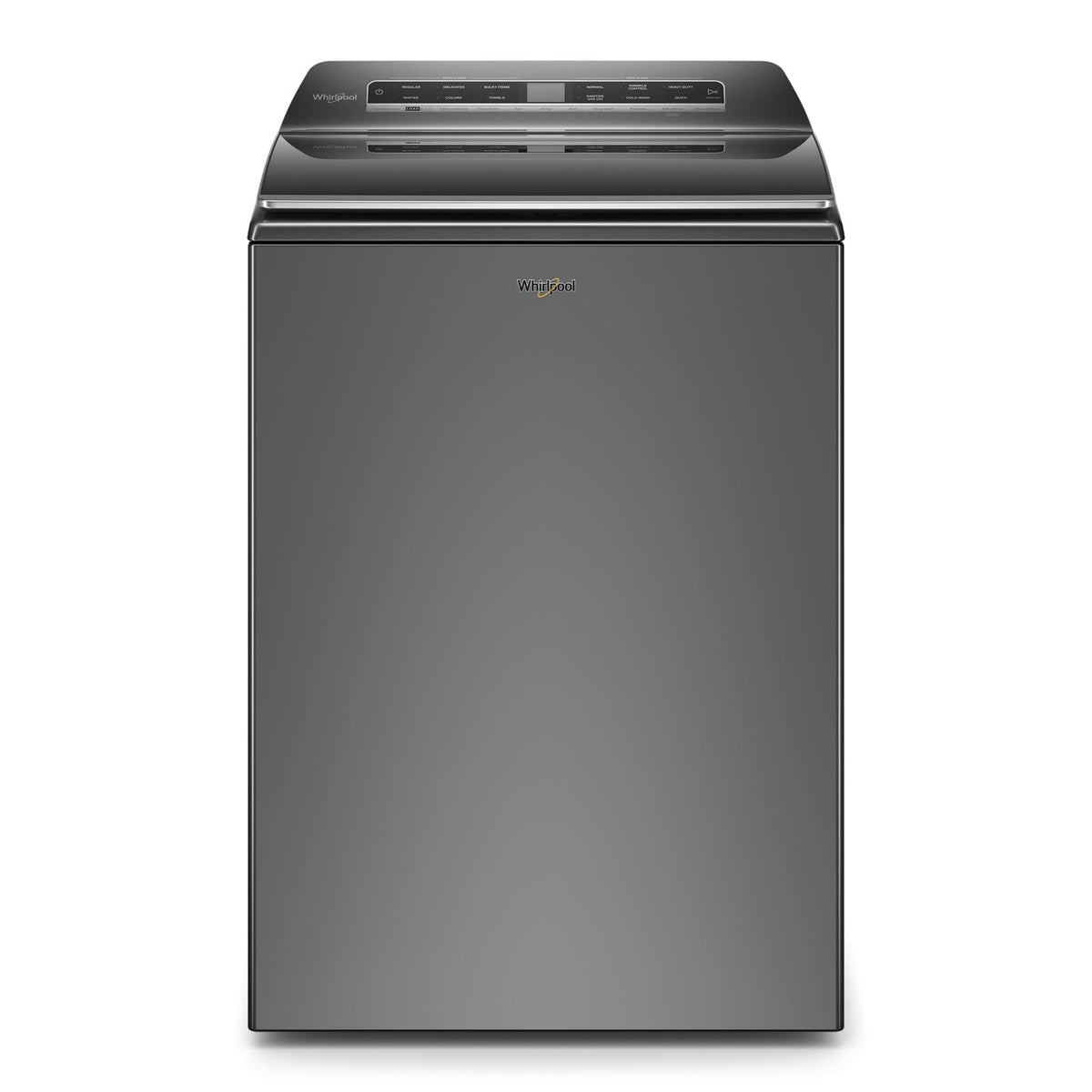 Whirlpool Chrome Shadow Top Load Washer with 2 in 1 Removeable Agitator (6.0 Cu Ft) - WTW8127LC