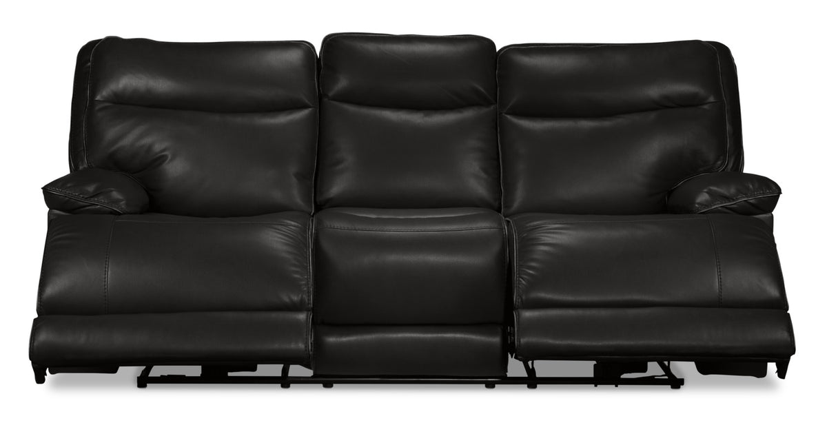 Lanette Power Reclining Sofa - Black