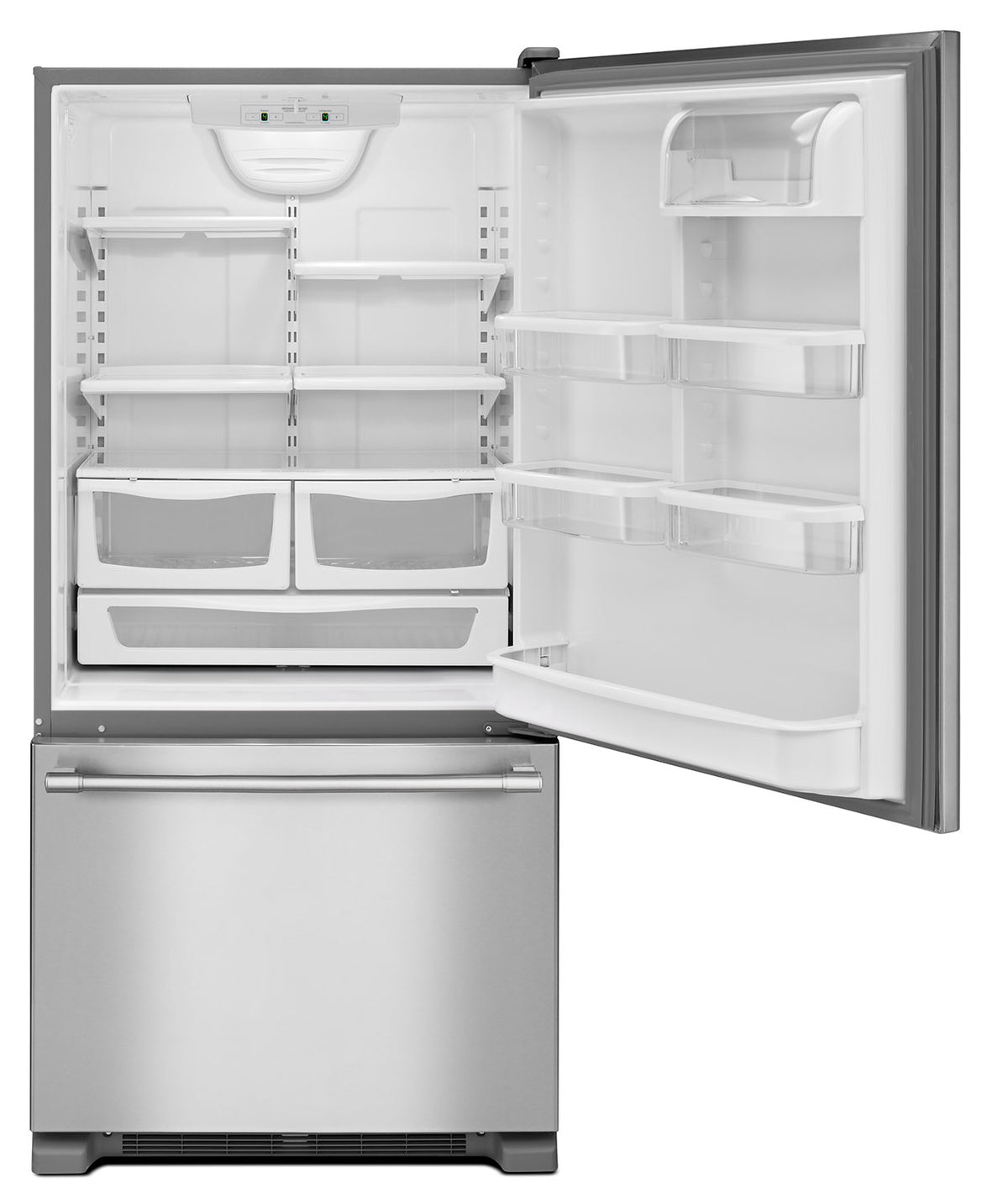Maytag Stainless Steel Bottom-Freezer Refrigerator (22 Cu. Ft.) - MBF2258FEZ