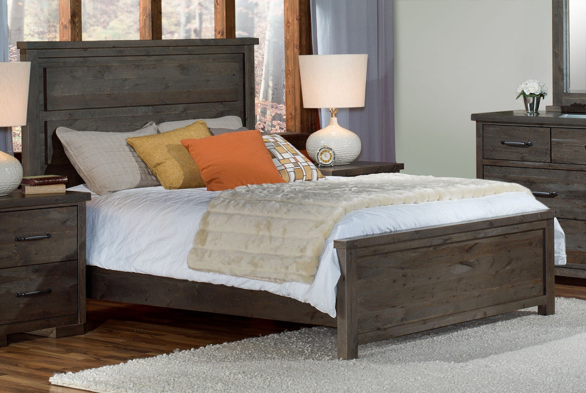 Pine Ridge 3-Piece Queen Bed - Slate