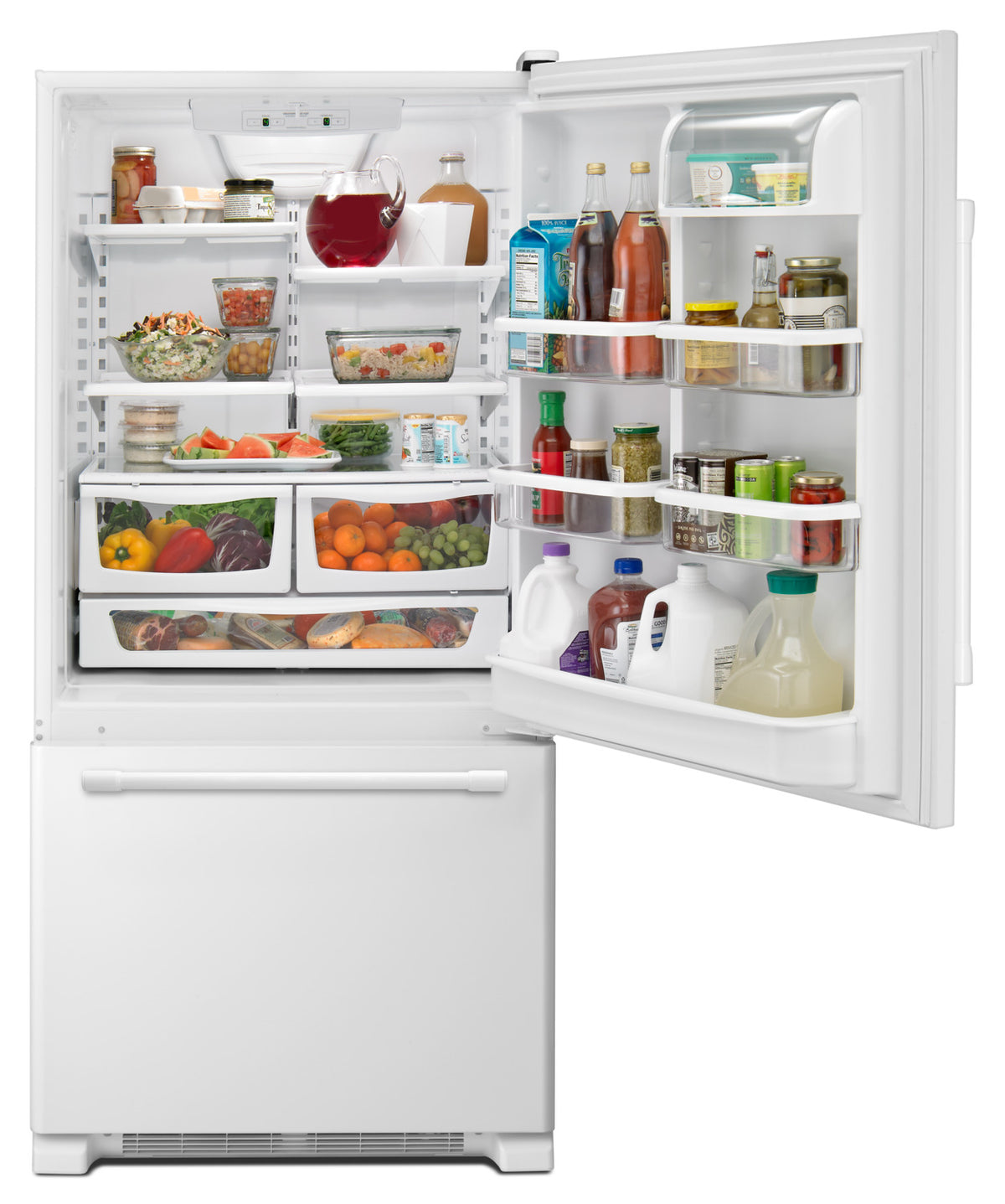 Maytag White Ice Bottom-Freezer Refrigerator (18.6 Cu. Ft.) - MBB1957FEW