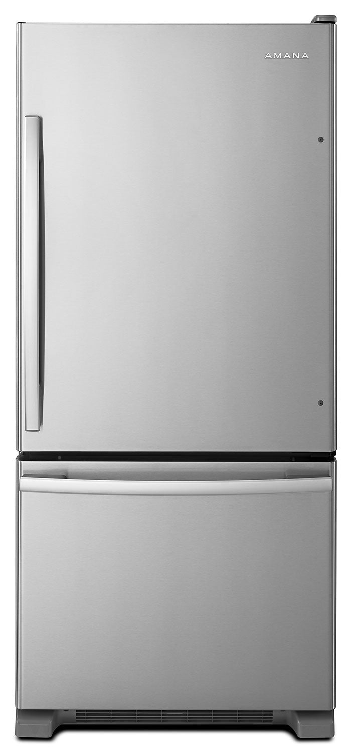 Amana Stainless Steel Bottom-Freezer Refrigerator (18.7 Cu. Ft.) - ABB1924BRM