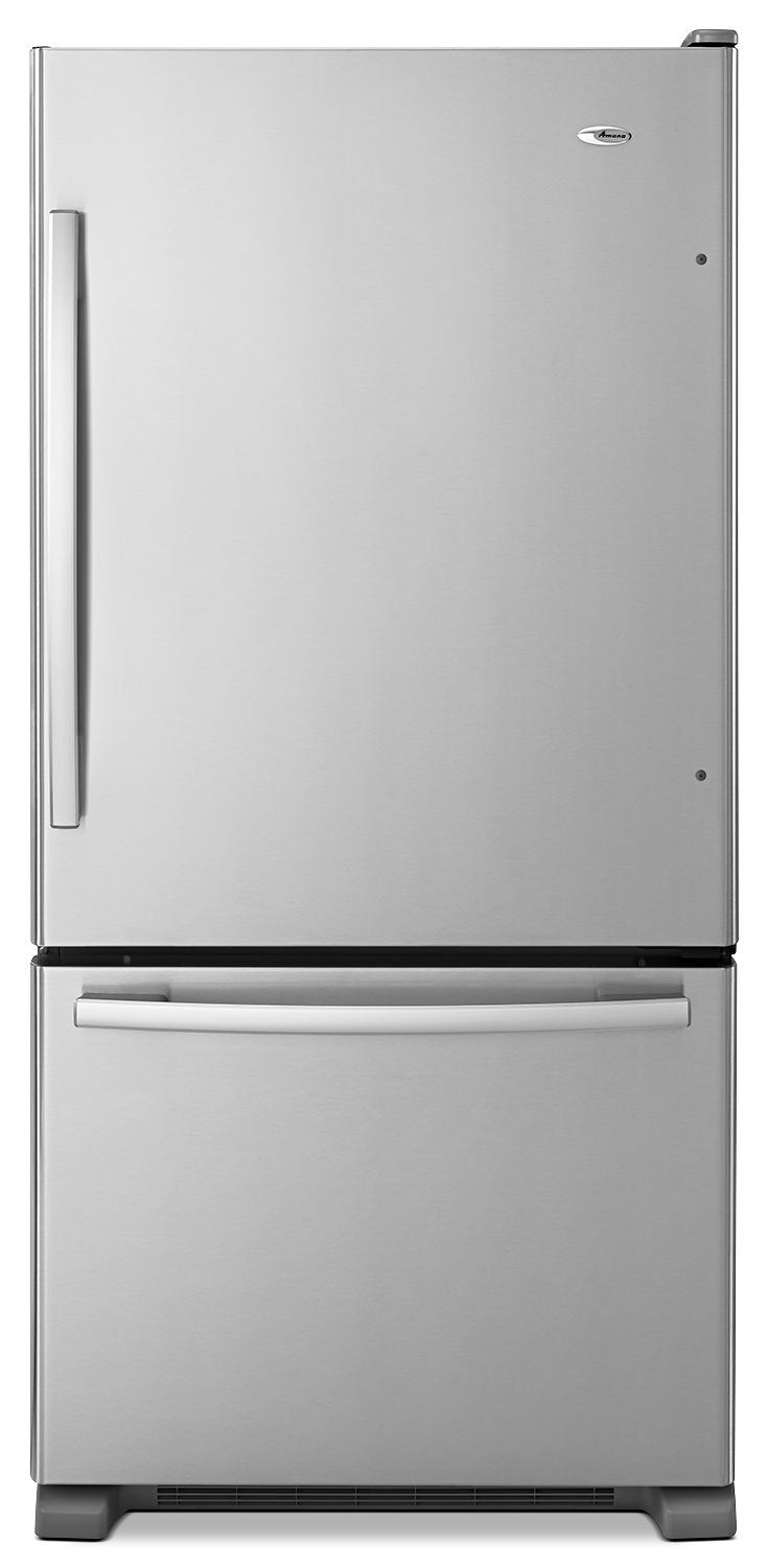 Amana Stainless Steel Bottom-Freezer Refrigerator (22.1 Cu. Ft.) - ABB2224BRM