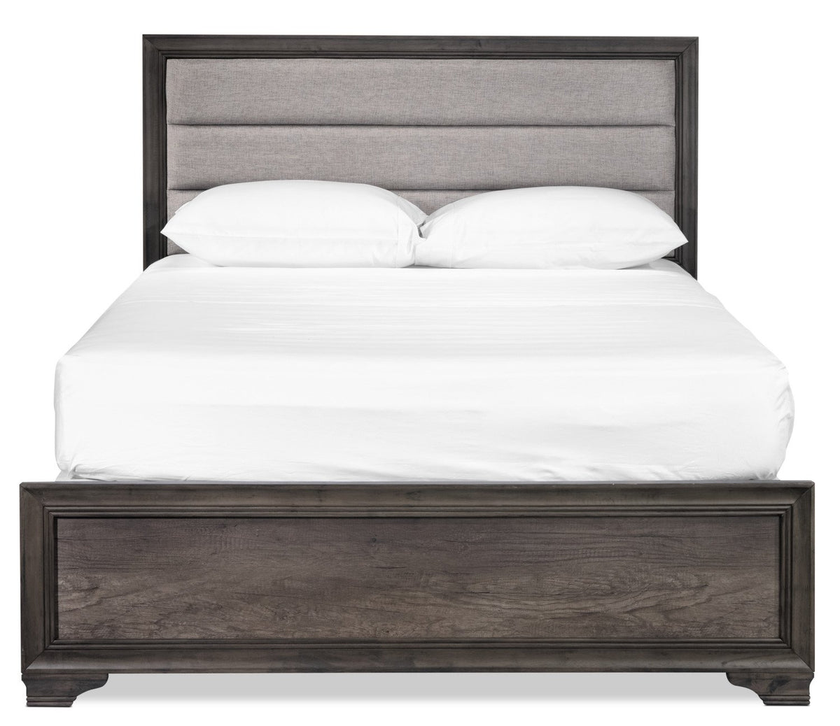 Sophie 6- Piece Full Bedroom Package - Weathered Grey