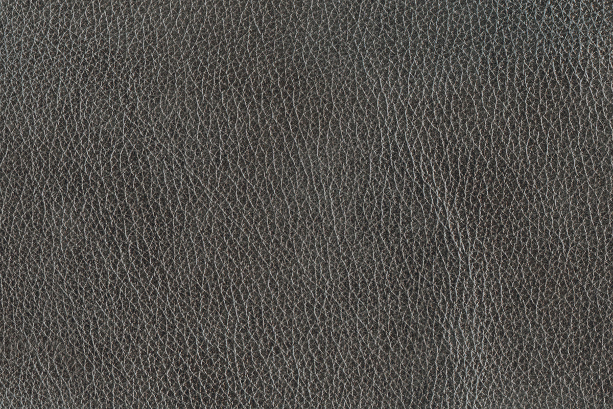 Stampede Leather Sofa - Charcoal