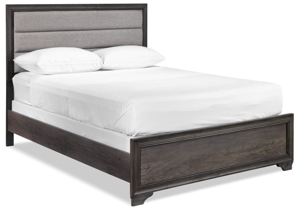 Sophie 6- Piece Full Bedroom Package - Weathered Grey
