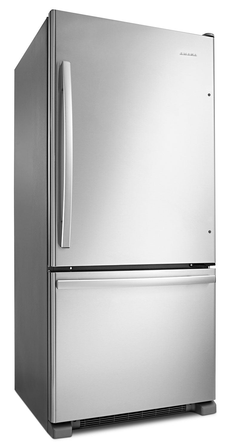 Amana Stainless Steel Bottom-Freezer Refrigerator (18.7 Cu. Ft.) - ABB1924BRM