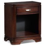 New Justin Night Table - Deep Cherry
