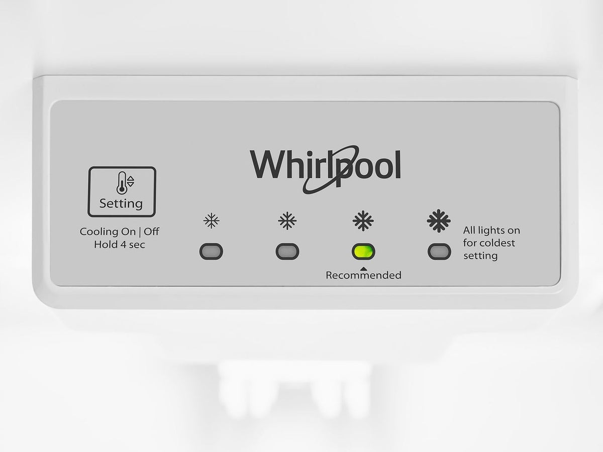 Whirlpool 28" 18 Cu. Ft. Metallic Steel Top-Freezer Refrigerator - WRT518SZFG