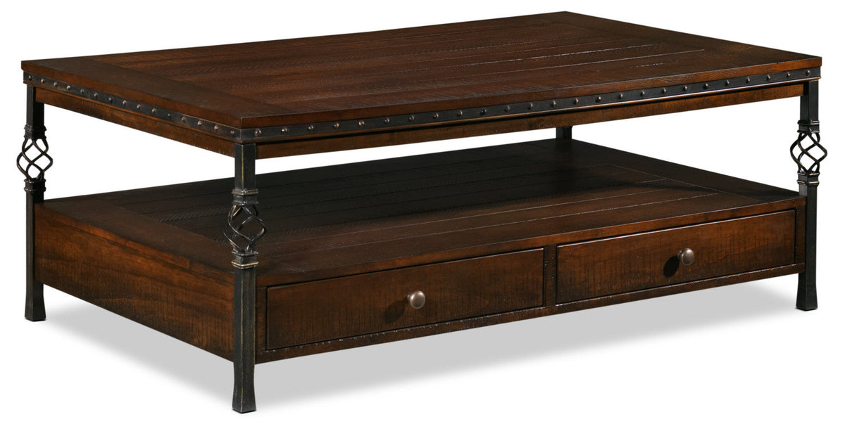 Sterling Coffee Table and Two End Tables - Walnut