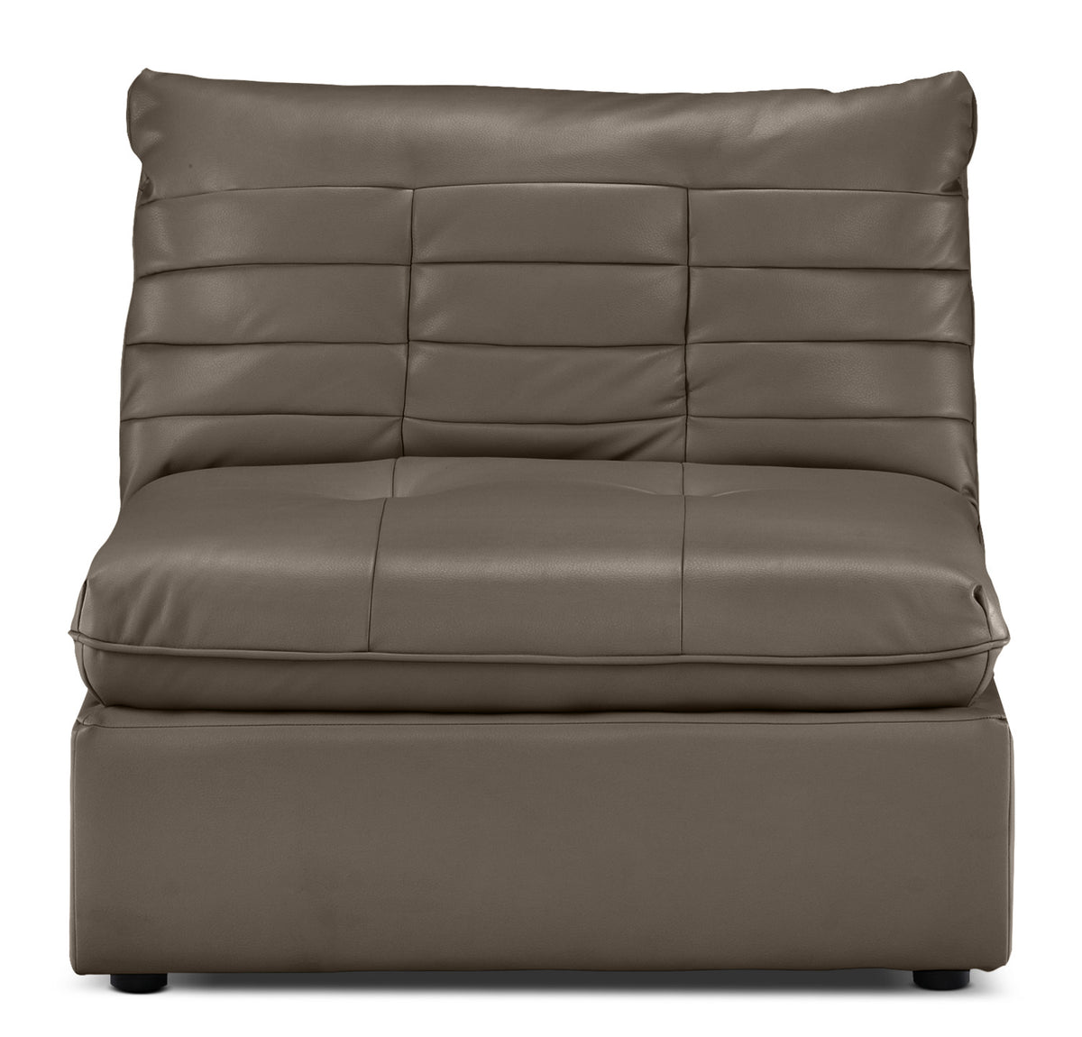 Cortina Armless Chair - Dark Grey