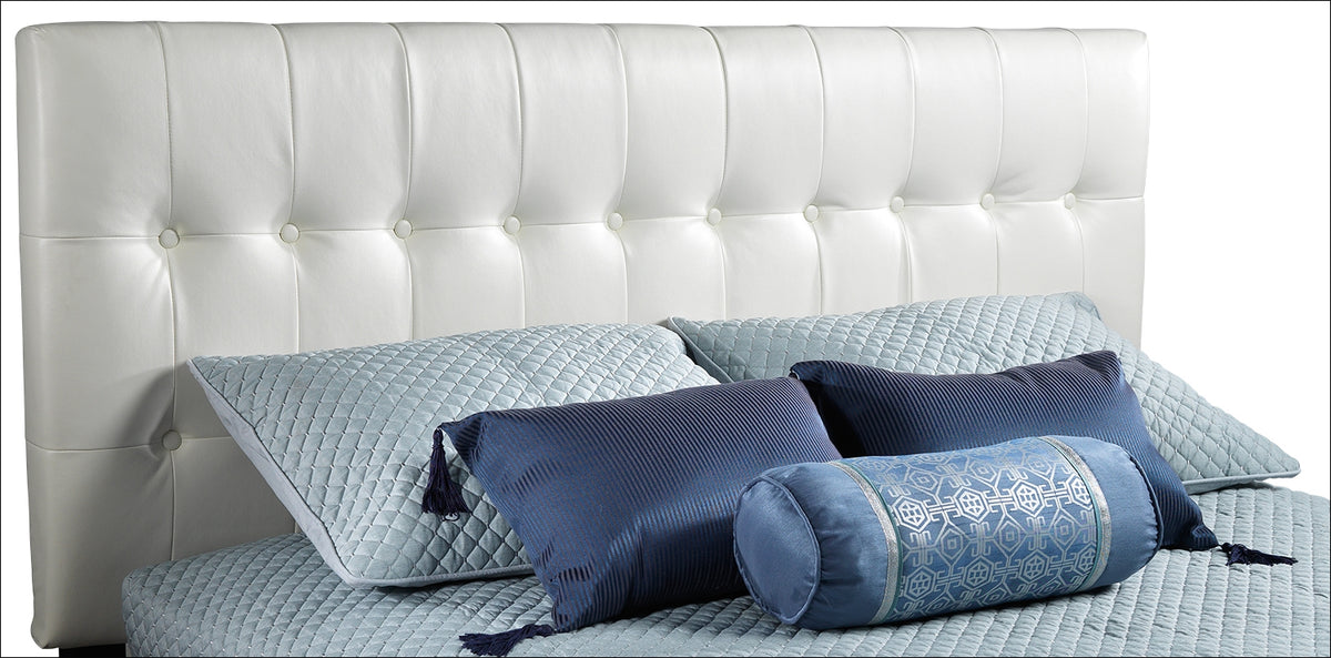 Moonlight Adjustable Full Headboard - White
