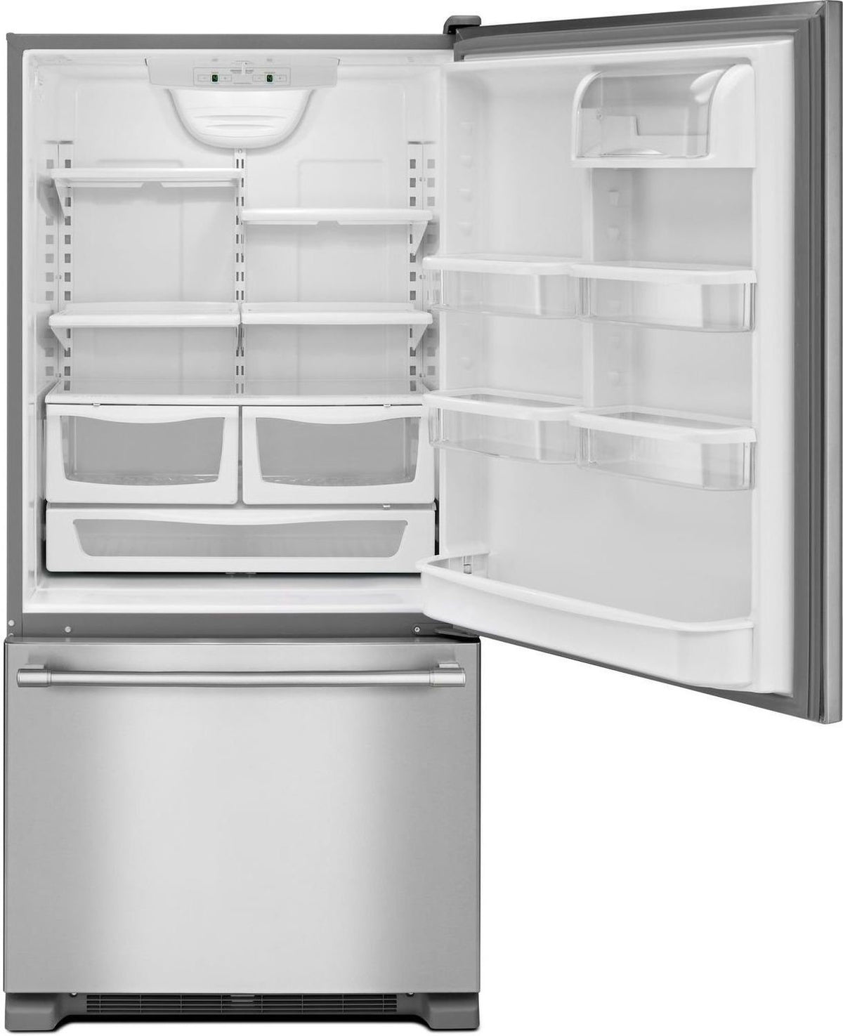 Maytag Stainless Steel Bottom-Freezer Refrigerator (22 Cu. Ft.) - MBF2258FEZ