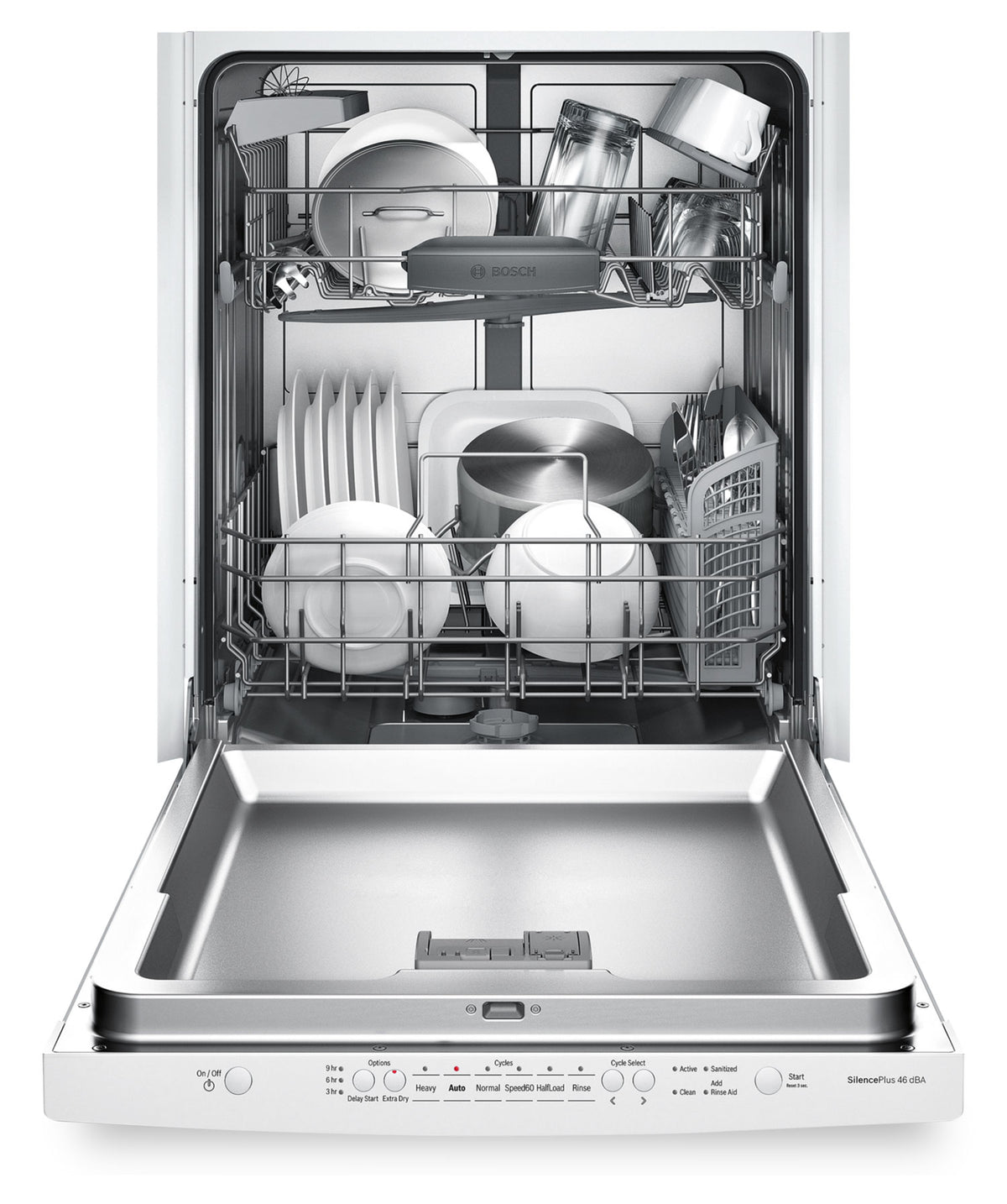 Bosch White 24" Dishwasher - SHS5AV52UC