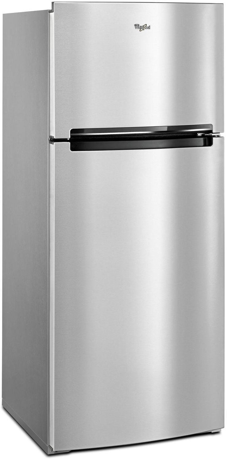 Whirlpool 28" 18 Cu. Ft. Metallic Steel Top-Freezer Refrigerator - WRT518SZFG