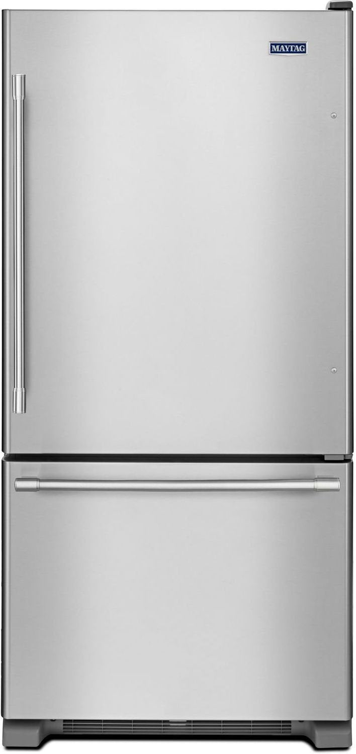 Maytag Stainless Steel Bottom-Freezer Refrigerator (22 Cu. Ft.) - MBF2258FEZ