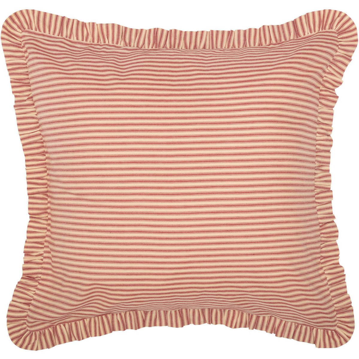 Kiraly Utca II Euro Sham - Red