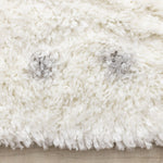 Palmer Casual Contemporary Speckled Area Rug - 5' X 8' - White/Grey