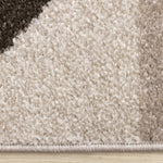 Maui Contemporary Geometric Area Rug - 5' X 8' - Cream/Green