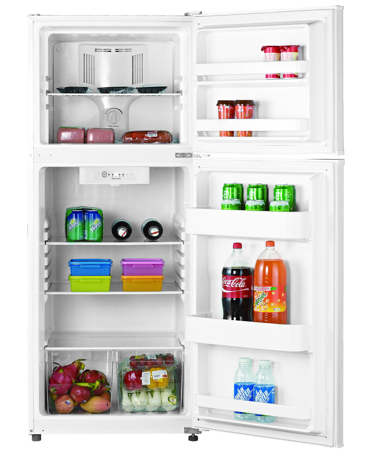 L2 24" 11.5 Cu. Ft. White Top-Freezer Refrigerator - LRT12B2AWW