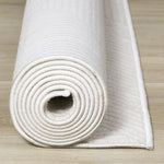 Hillary Neutral Diamonds Area Rug - 8' X 11' - Cream
