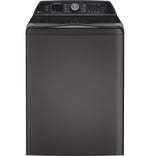 GE Profile Diamond Grey Top Load Washer with Smarter Wash Technology (6.2 Cu. Ft)- PTW700BPTDG