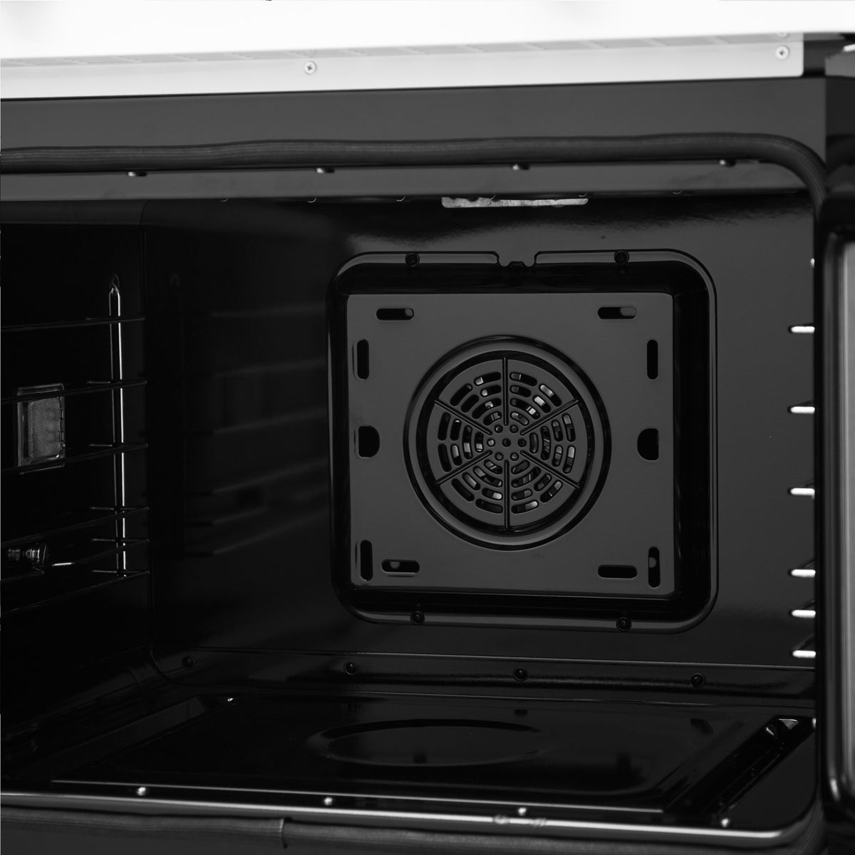 Forno Asti White 30" French Door Double Wall Oven with Dual True Convection and Air Fry (7.36 Cu. Ft.) - FBOEL1340-30WHT