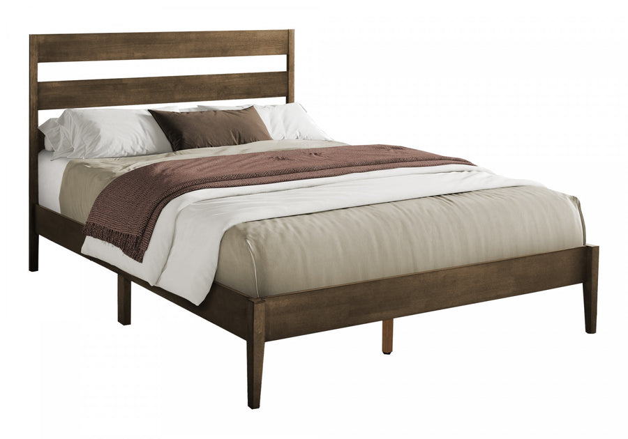 Albany Queen Bed - Walnut
