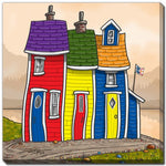 Standing Tall Wall Art - Multi-Colour - 38 X 38