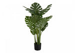 45" Monstera Plant With 6" Black Pot - Green