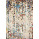 Ishani 5' X 8' Area Rug - Cream/Blue/Taupe