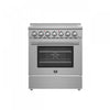 Forno Paolo Stainless Steel Freestanding Electric Range with True Convection (4.38 Cu. Ft.) - FFSEL6011-30