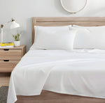 Kindle 100% Organic Cotton Queen Sheet Set - White