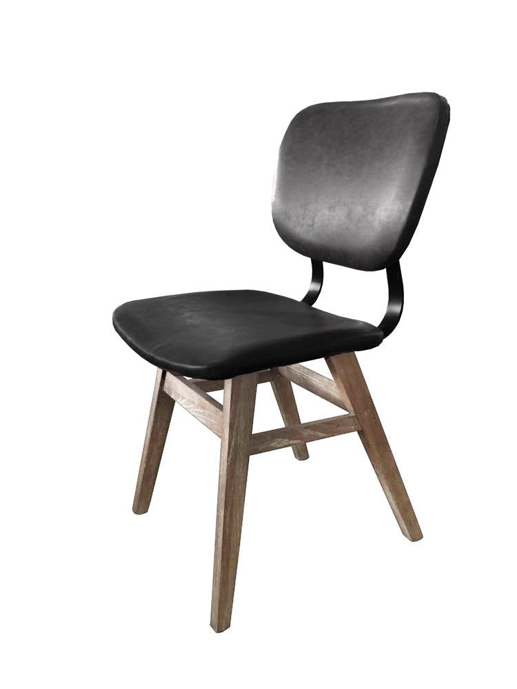 Lamarthe Dining Chair - Antique Black - Set of Two