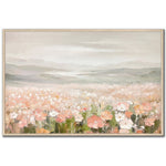 Valley of Roses Wall Art - Beige/Pink - 40 X 60