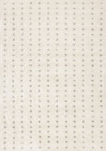 Palmer Casual Contemporary Speckled Area Rug - 5' X 8' - White/Grey