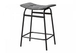 Baffin Counter Stool Set Of Two - Black and Grey