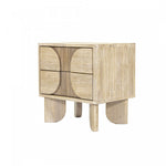 Lofva Night Table - Light Brown/Beige