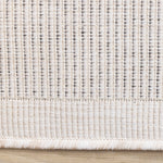 Summer Breeze 5'3" x 7'7" Outdoor Diamond Rug - White, Grey