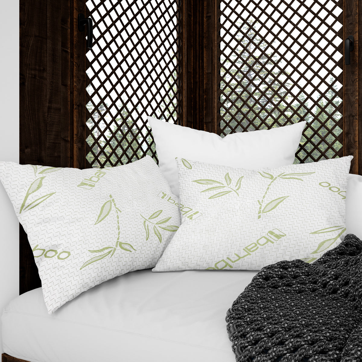Cotton House 2 Pack Bamboo Standard Pillow